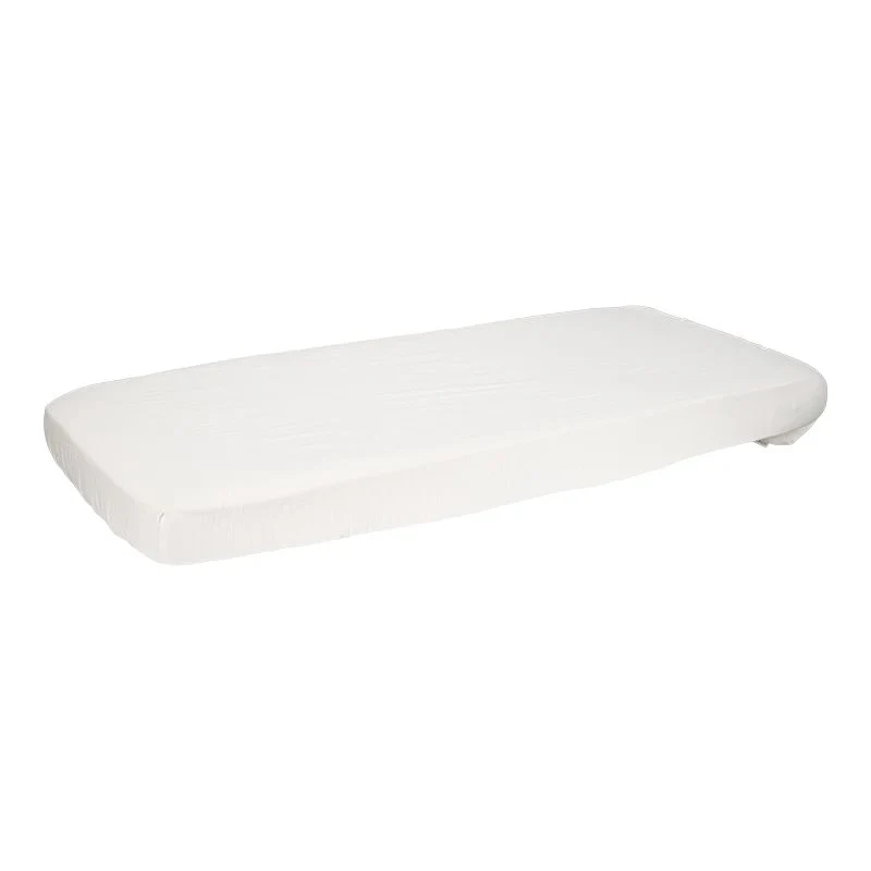 Lenzuolo con angoli idrofilo per culla ospedale/navicella Wieg Soft White 40x80 - immagine 3