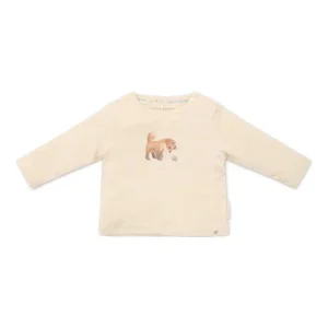 T-shirt manica lunga sabbia volpe - Little Dutch