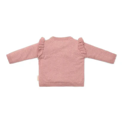 Cardigan a maglia Fairy Pink- Little dutch - immagine 4