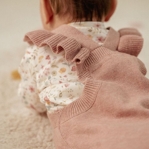 Tutina a maglia Fairy Pink- Little Dutch - immagine 4