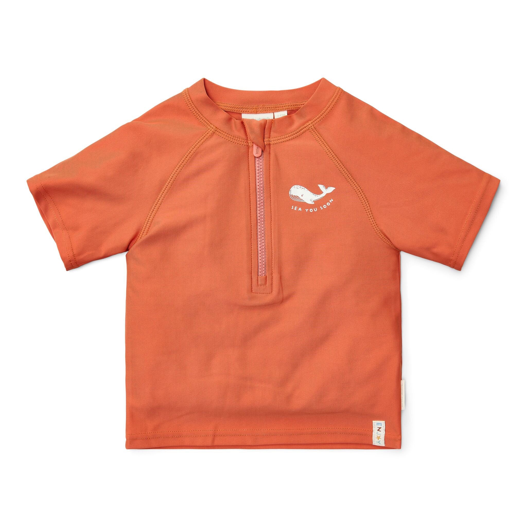Maglietta da bagno a manica corta - Rosso - Sea Life - Little Dutch - immagine 2