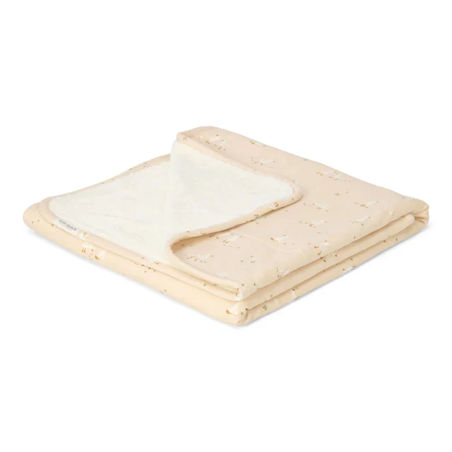 Coperta per culla - Beige - Newborn Naturals - Little Goose - 110 X 140 - immagine 2