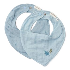 Bavaglino bandana confezione da 2 - Blu - Essentials