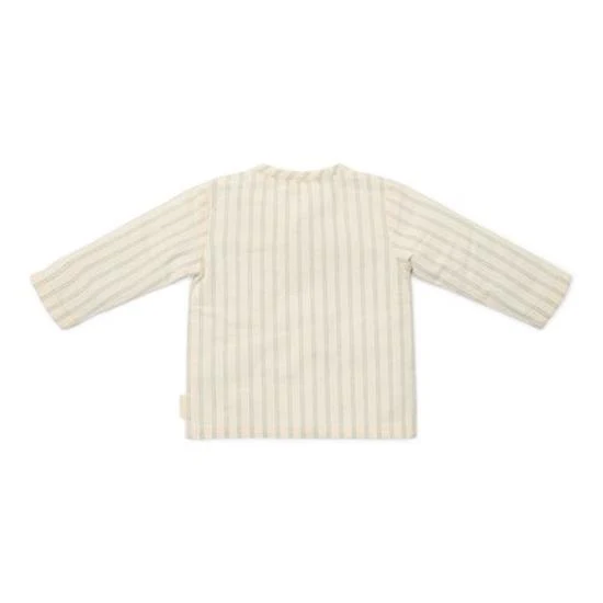 Camicia maniche lunghe forest green stripe - Little Dutch - immagine 3