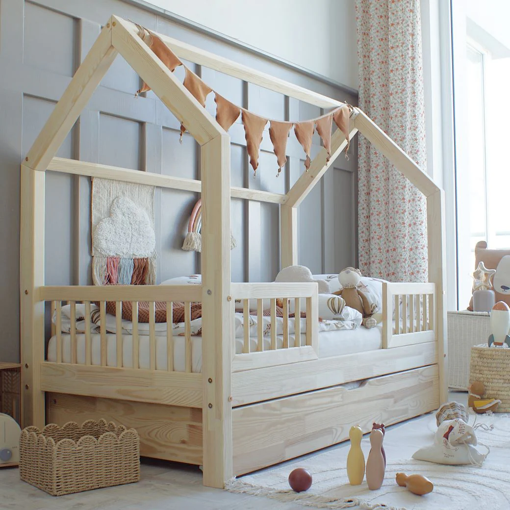 Letto a Capanna Pioli Duo Plus (versione con cassetto) - immagine 2
