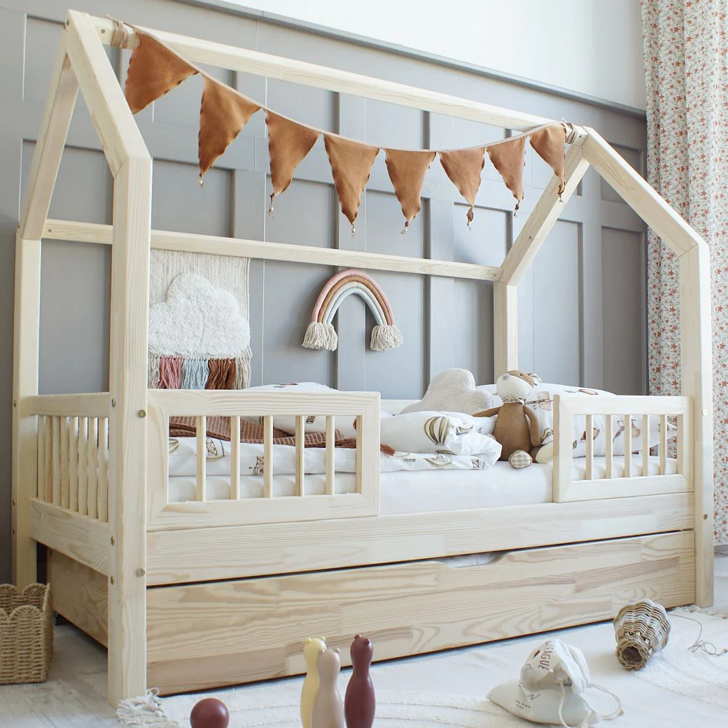 Letto a Capanna Pioli Duo Plus (versione con cassetto) - immagine 3