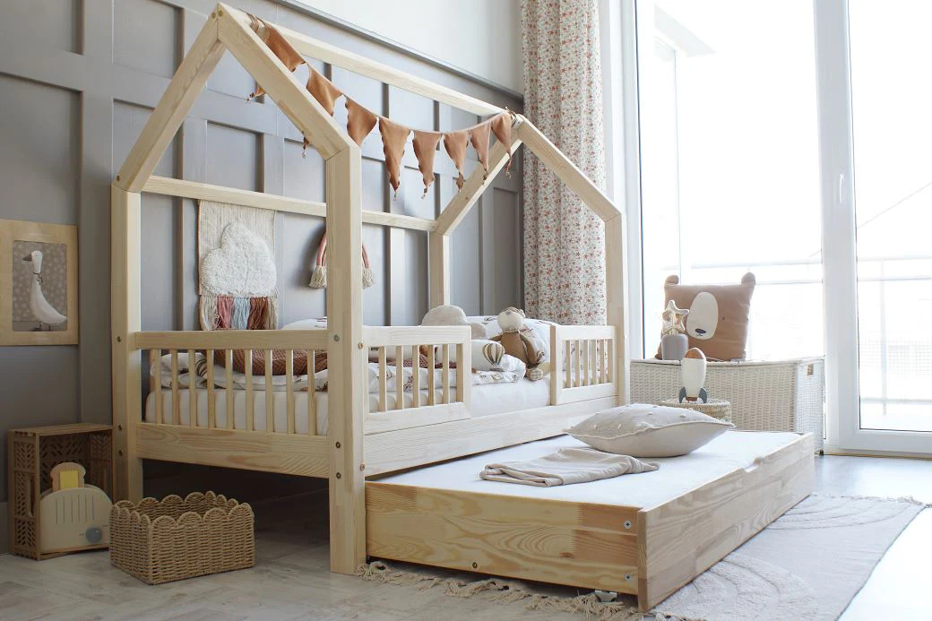Letto a Capanna Pioli Duo Plus (versione con cassetto) - immagine 4