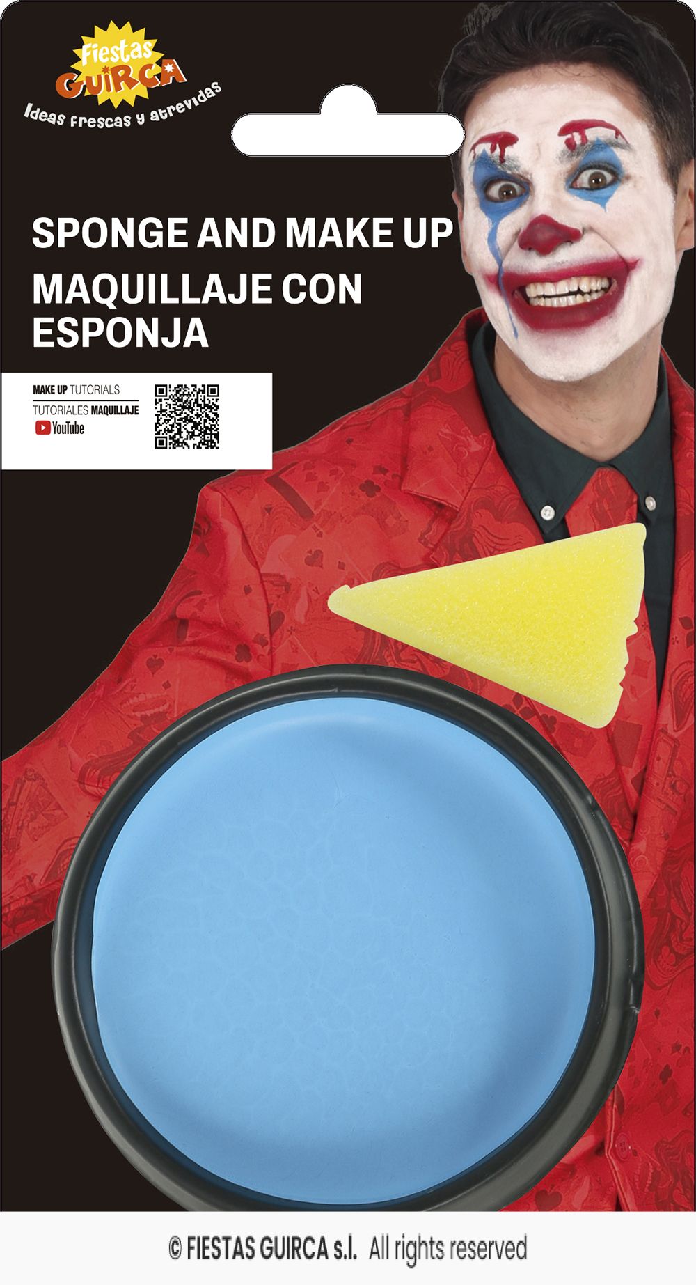 Maquillage AZZURRO in Crema con Spugnetta – Fondotinta