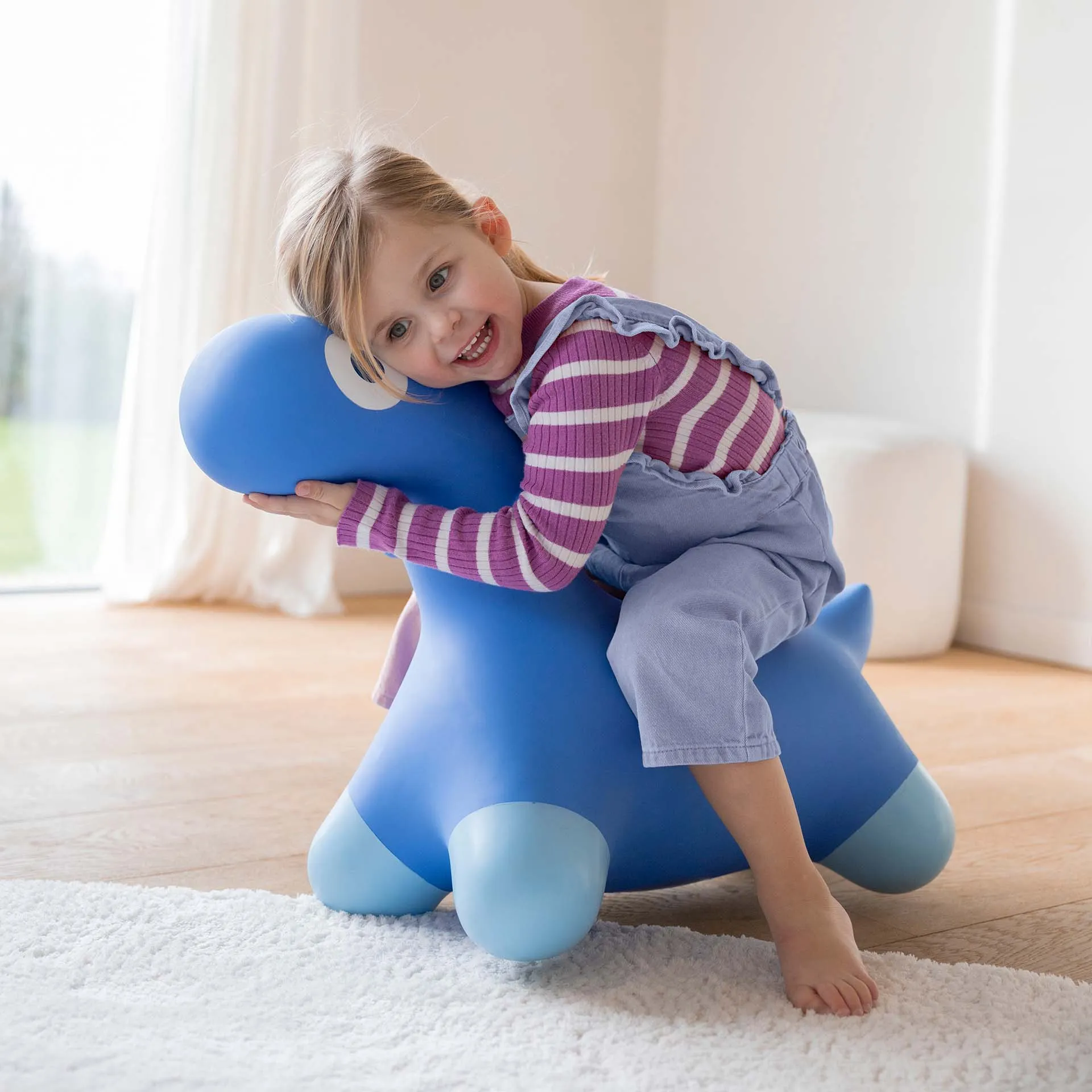 QUUT Hoppi Dino Cosmic Blu - giocattolo saltellante - immagine 3
