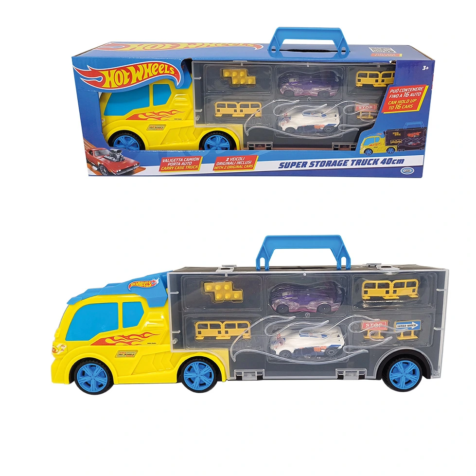 Hot Wheels Valigetta Trasportatore con 2 veicoli - immagine 2