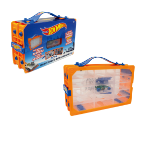Hot Wheels Valigetta Porta Auto con 1 Veicolo