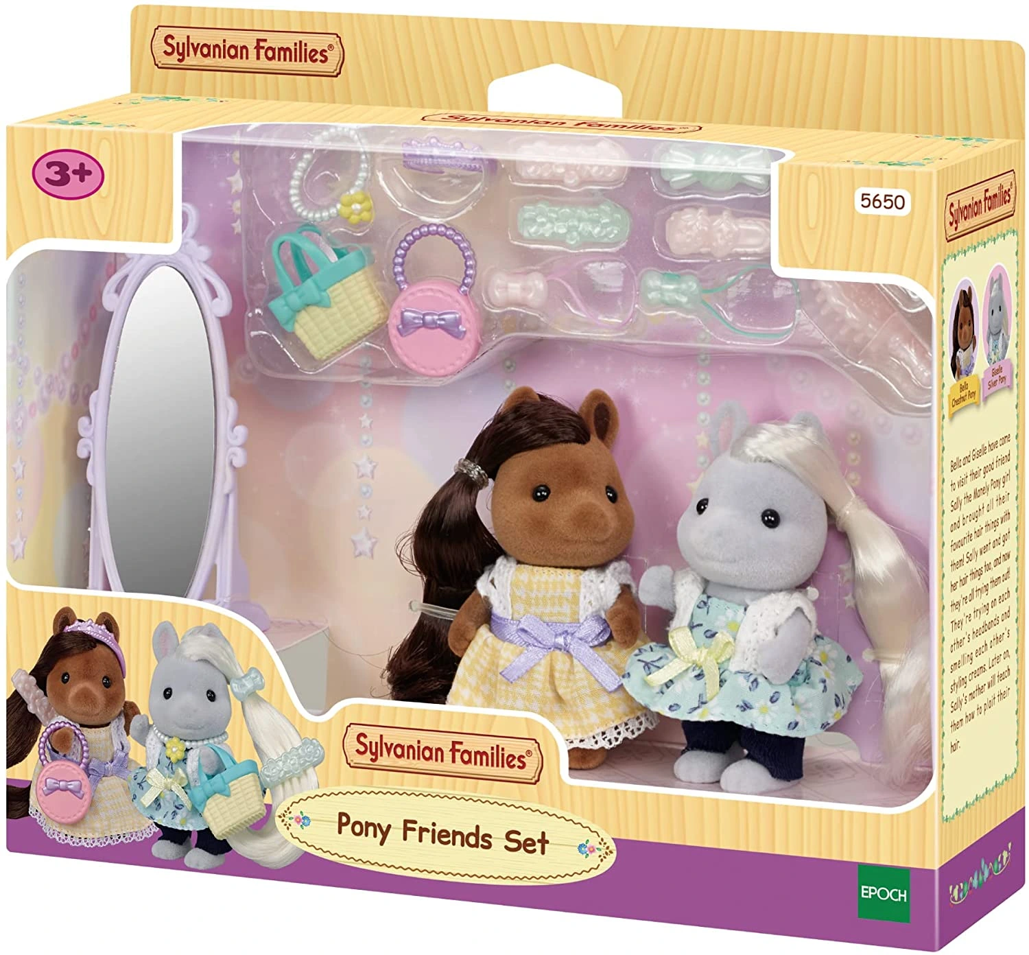5650 Sylvanian Families – Set Amici Pony - immagine 2