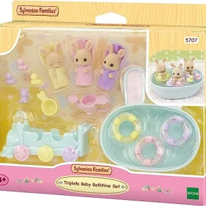 5707 Sylvanian Families – SET BAGNETTO DEI TRIGEMINI