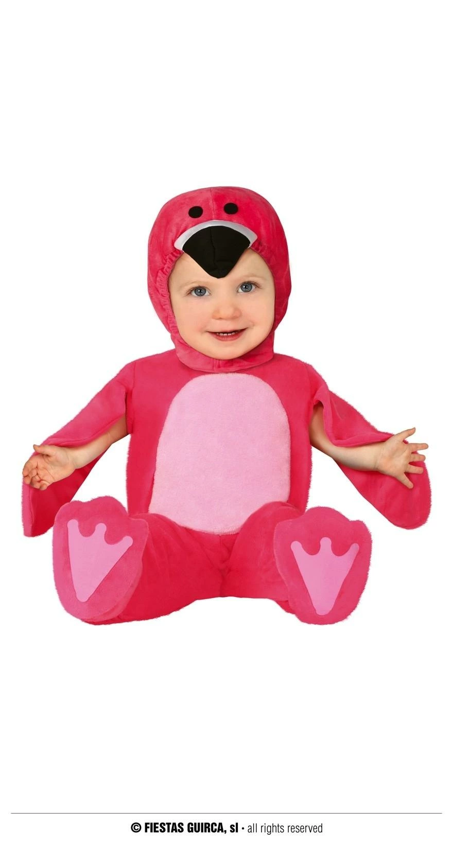 Costume – Fenicottero – Tg. 1/2 anni - immagine 2