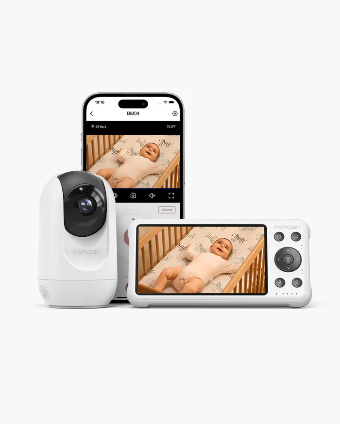 Trafo - Momcozy Baby Monitor intelligente a doppia modalità da 5 pollici - BM04 - immagine 2