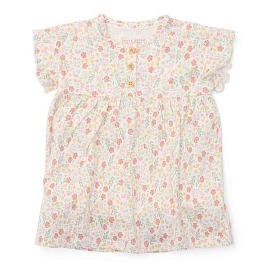 Abito maniche corte Crema - Little Dutch - immagine 2