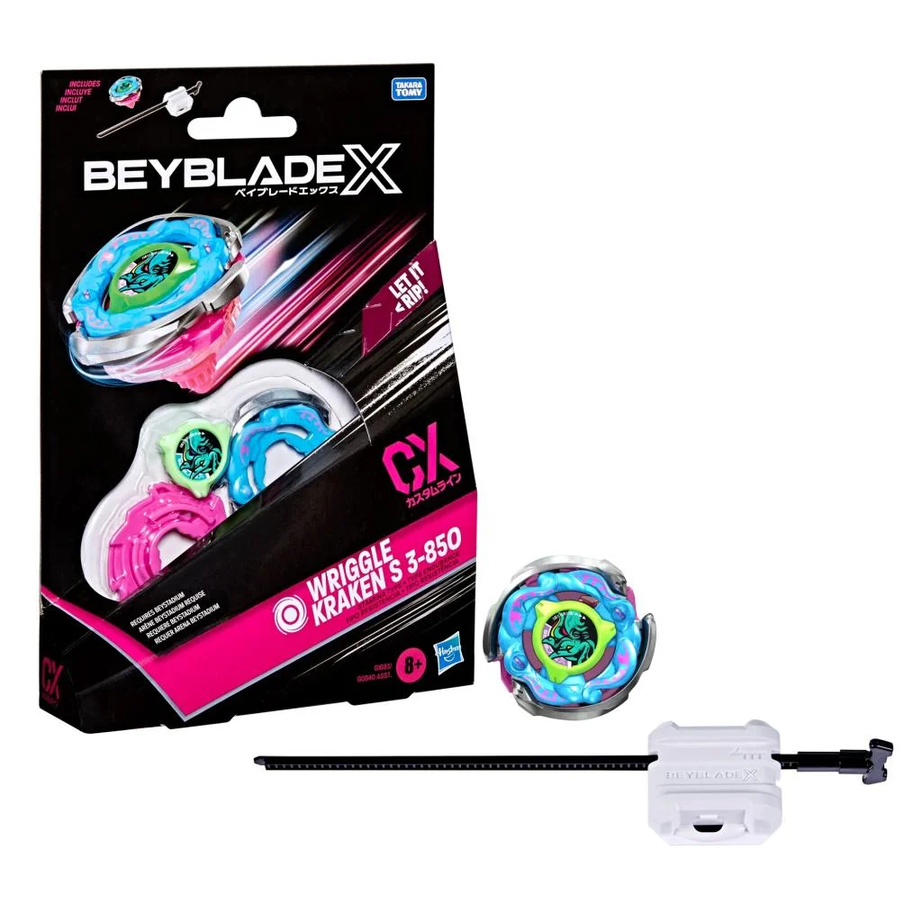 BeyBlade X – Starter Set – Wriggle Kraken S 3-850 - immagine 2