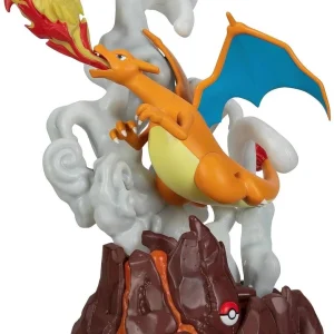 Pokemon Select Deluxe Collector Statue – Charizard con effetti luminosi