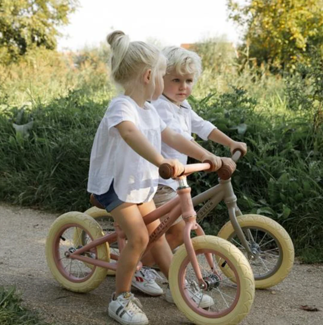 Little Dutch Balance bike pink matte - immagine 5