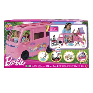 Barbie Camper Dei Sogni con Tenda – HRJ78