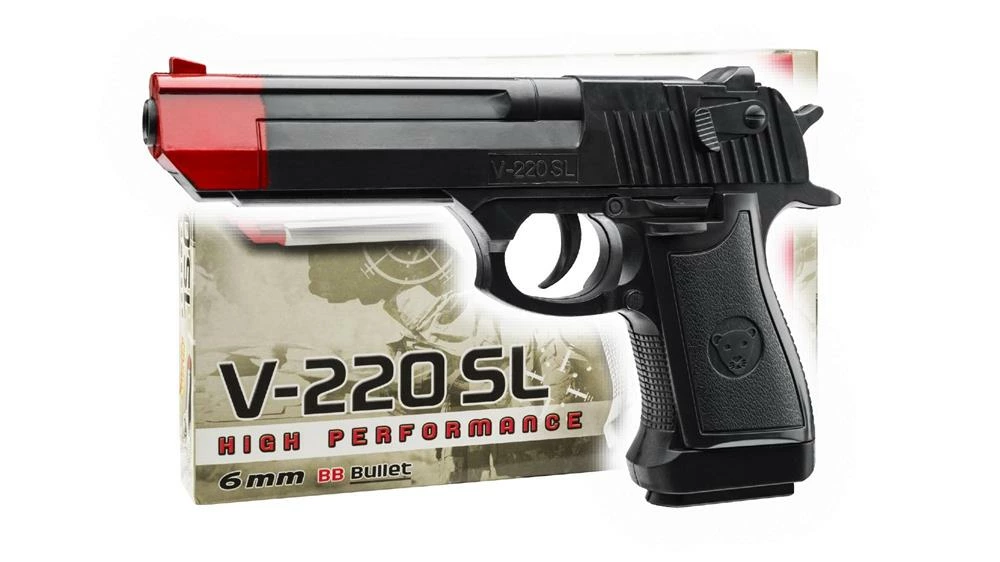 Pistola V-220 sl – Air soft gun – pallini 6mm