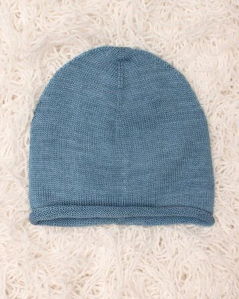 Cappellino neonato in pura lana merino - essential - Maglificio di Verona - immagine 4