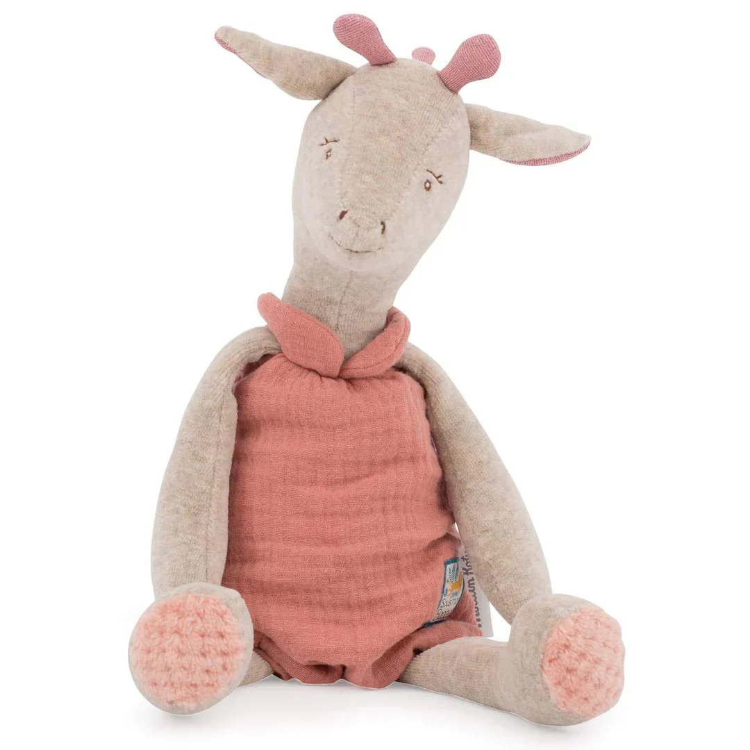 Giraffa Bibiscus con scatola - sous mon baobab - Moulin Roty - immagine 2