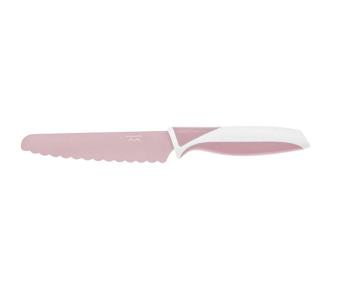 Aliai - Coltello Autonomia Kiddikutter Bimbi Rosa Petalo - immagine 2