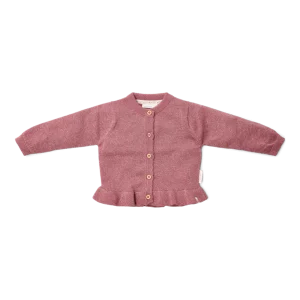 Little Dutch Cardigan lavorato a maglia Rouge