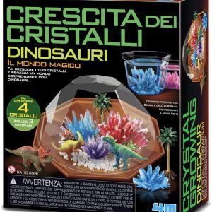 Il mondo dei cristalli e dei dinosauri 10+