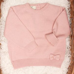 Maglia neonata fiocco in pura lana merino - Maglificio di Verona