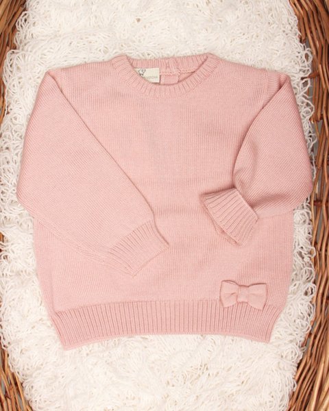 Maglia neonata fiocco in pura lana merino - Maglificio di Verona - immagine 2