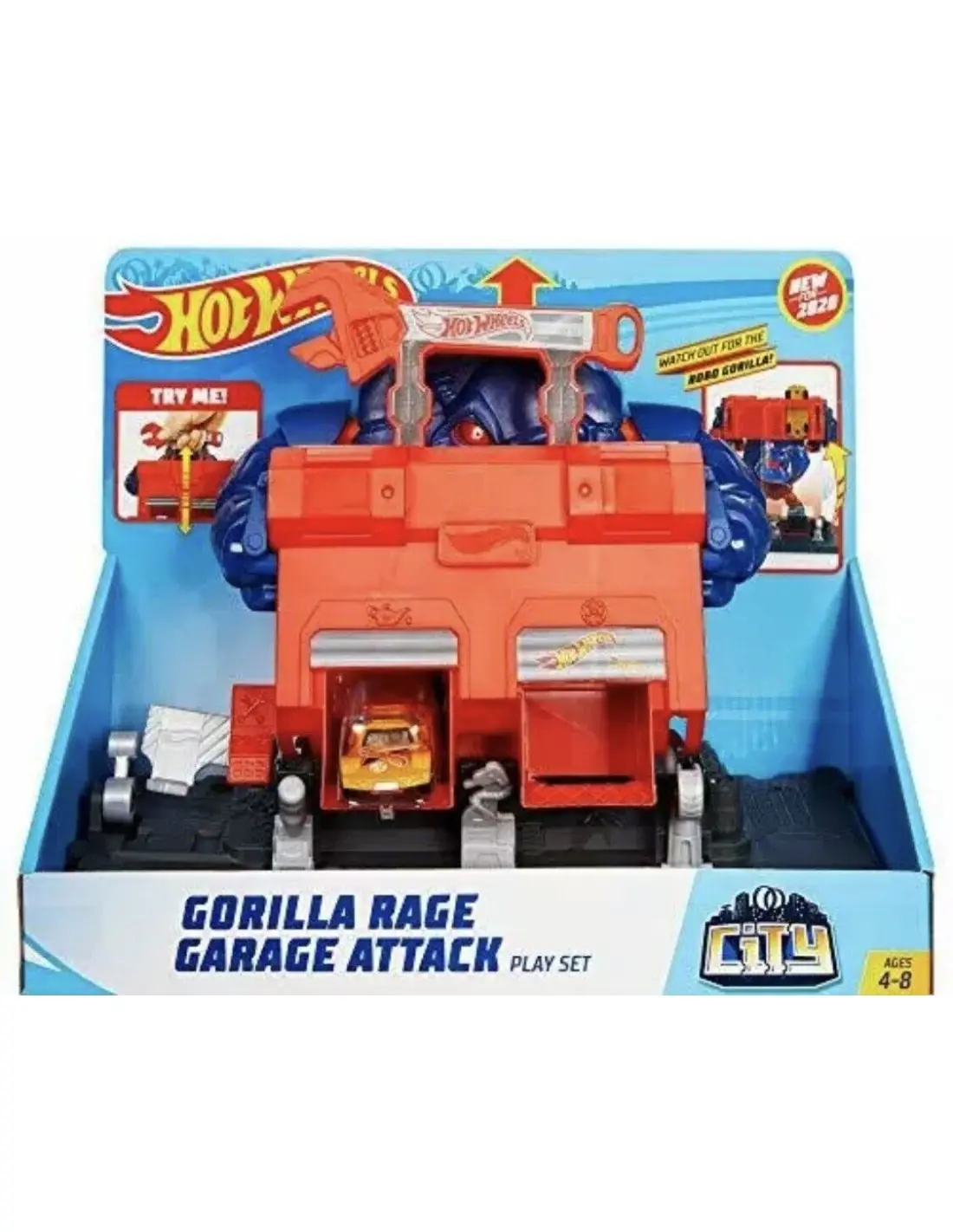 Hot Wheels Attacco del Gorilla – GJK89