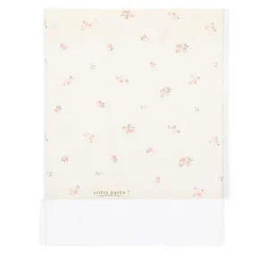 lenzuolo sopra per culla Bianco - Giardino delle fate - Fiore delle fate 70x100