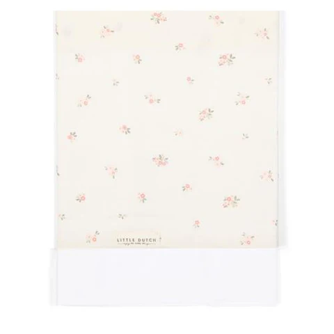 lenzuolo sopra per culla Bianco - Giardino delle fate - Fiore delle fate 70x100