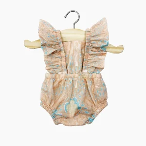 Vestito per bambola minikane - Barboteuse rétro Lou Aquarius
