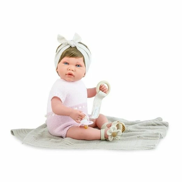 REBORN – Bambola Marina & Pau – Ane Vichy Flower 45 cm