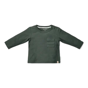 Maglietta Little Dutch manica lunga verde notte