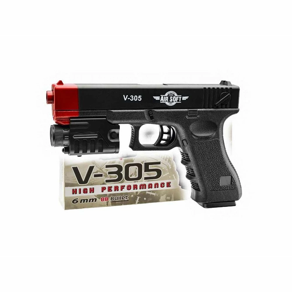 Pistola V-305 – Air soft gun – pallini 6mm