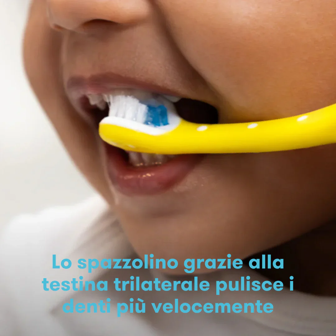 Spazzolino per bambini triangolare Toothhugger - immagine 7