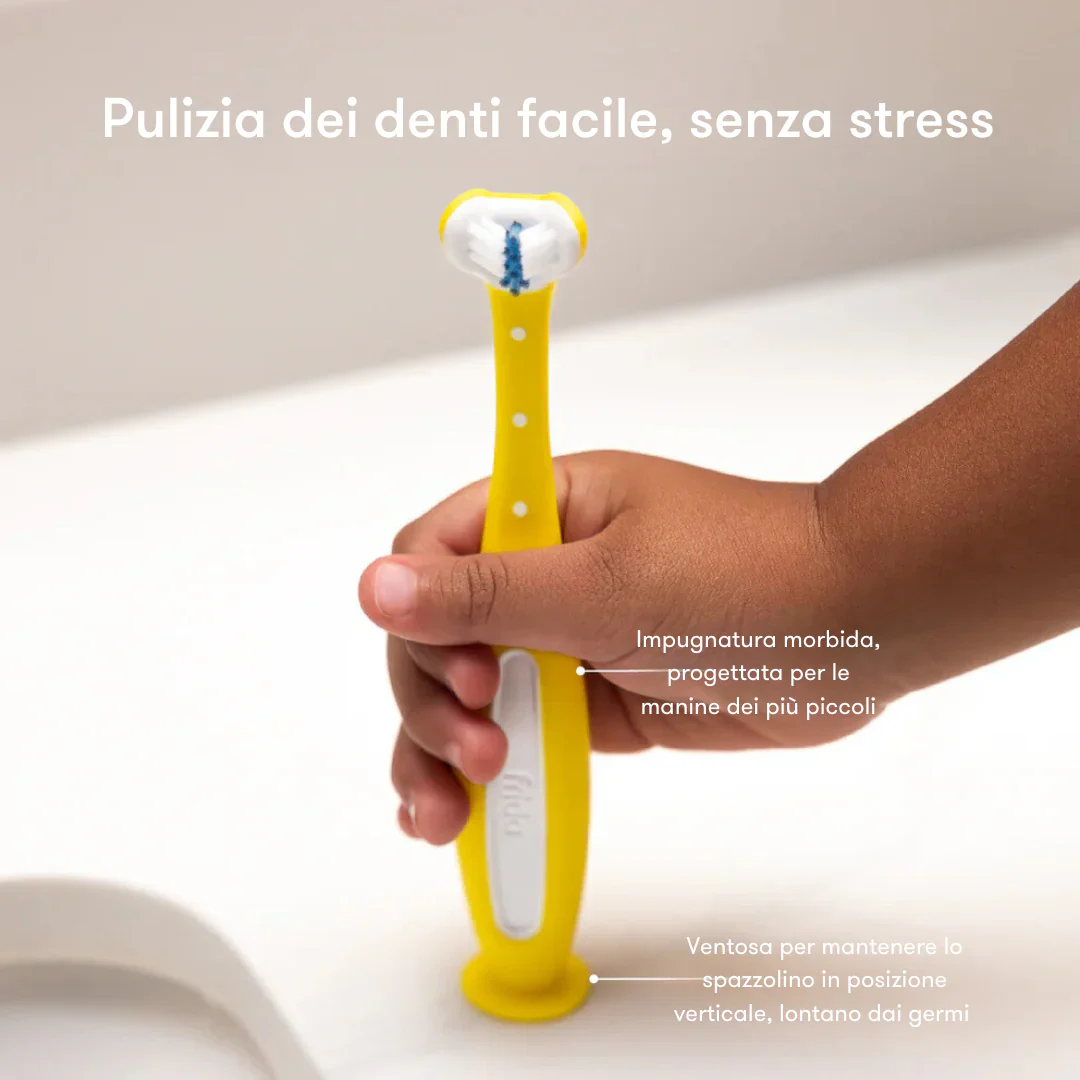 Spazzolino per bambini triangolare Toothhugger - immagine 8