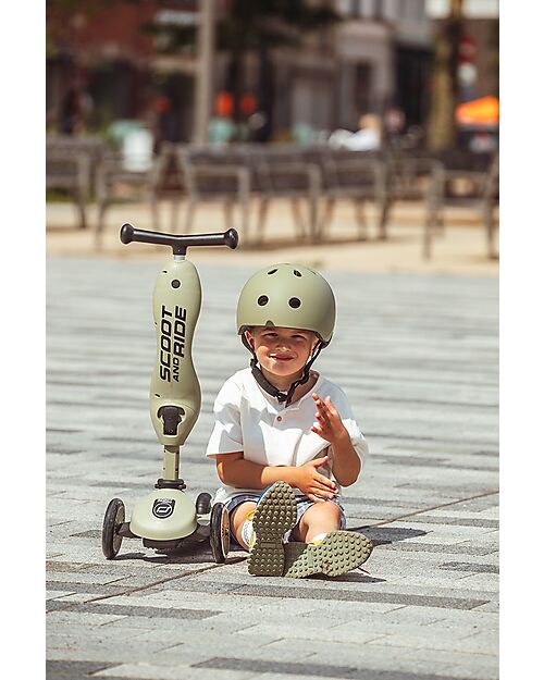 Helmet casco oliva tg S-M: circonferenza 51 – 55cm - immagine 3