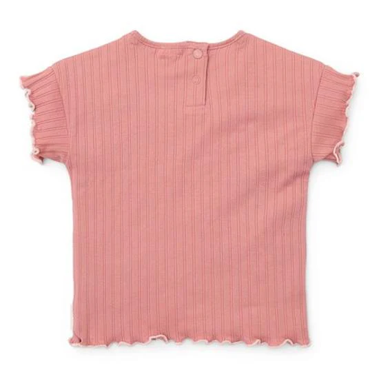 T-shirt maniche corte Rosa Blush - Little Dutch - immagine 3