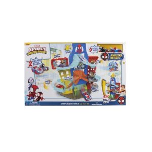 Spidey City Playset con 2 veicoli