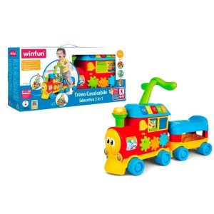 Treno Cavalcabile Educativo 3in1