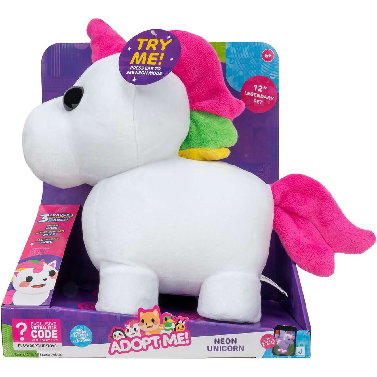 Adopt Me! Magico Unicorno con funzione luminosa - immagine 2